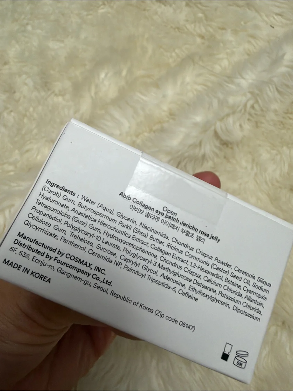 Abib Collagen Eye Patch Jericho Rose Jelly